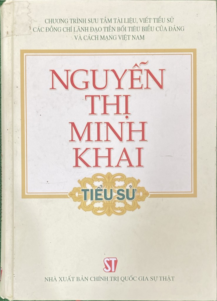 Nguyễn Thị Minh Khai – Tiểu sử